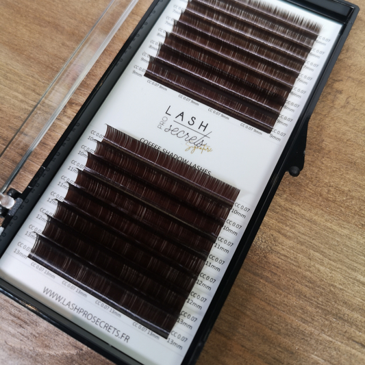 Coffee Shadow 0.07mm - extension de cils