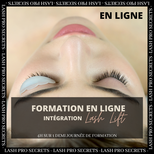 Formation en ligne -  Lash lift