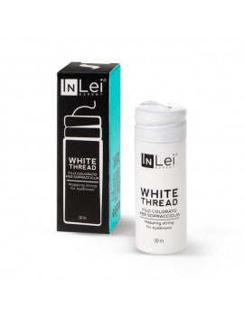 InLei WHITE THREAD fil blanc pour tracer les sourcils