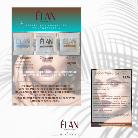 Doses essai Teinture Elan Gel
