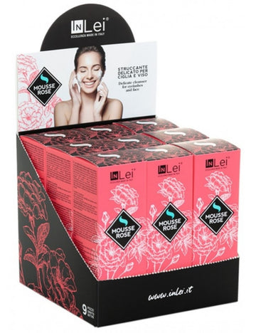Mousse Rose - démaquillant délicat pour les cils et le visage